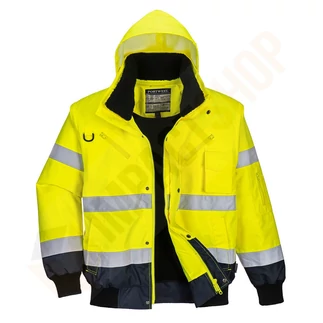Portwest C465 3 az 1-ben Hi-Vis bomberdzseki
