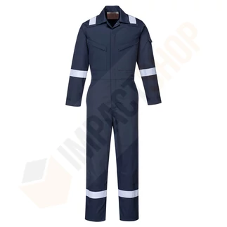 Portwest FR51 Bizflame plus női overál Tengerészkék