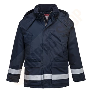 Portwest FR59 Antisztatikus, lángálló téli kabát