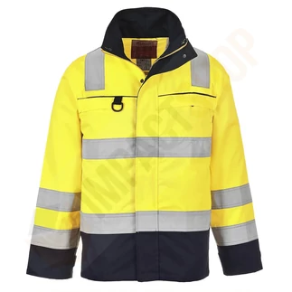 Portwest FR61 Hi-Vis multi norm Hő, láng, és vegyszerálló kabát