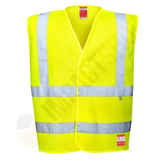 Portwest FR71 lángálló és antisztatikus láthatósági mellény