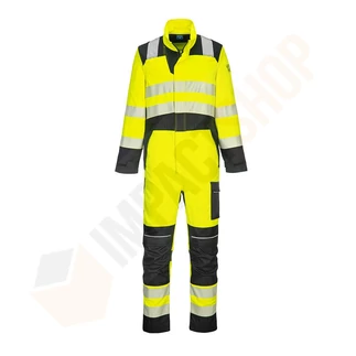 Portwest FR507 PW3 Antisztatikus lángálló Hi-Vis overál Portwest FR507 PW3 Antisztatikus lángálló Hi-Vis overál