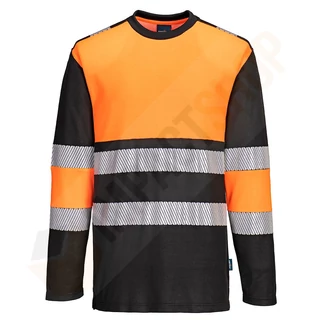 Portwest PW3 PW312 Hi-Vis Class 1 hosszú ujjú póló