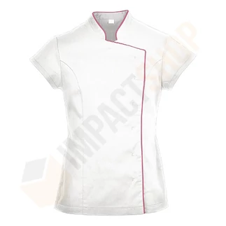 PORTWEST LW15 WRAP NŐI FEHÉR-PINK TUNIKA (L-ES MÉRET KIÁRUSÍTÁS)