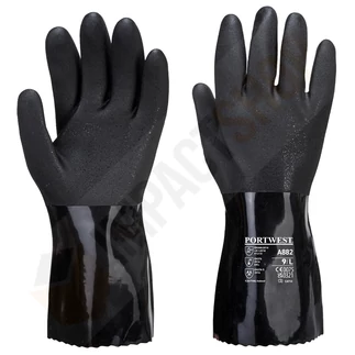 Portwest A882 ESD PVC vegyszerálló kesztyű 