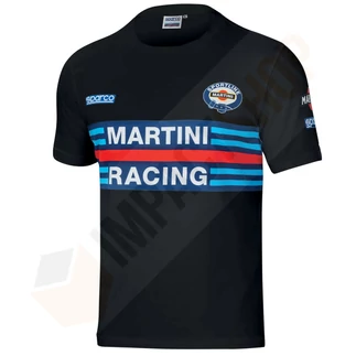 Sparco 01274MR Replica Martini Racing környakas póló Sparco 01274MR Replica Martini Racing környakas póló