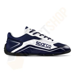 Sparco S-Pole kék-fehér cipő