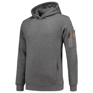 Tricorp T42 Prémium hooded sweater pulóver Stone melange (TD)