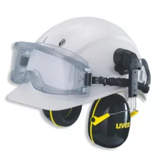 Uvex Ultravision Sisak és hallásvédőhöz kosárszemüveg