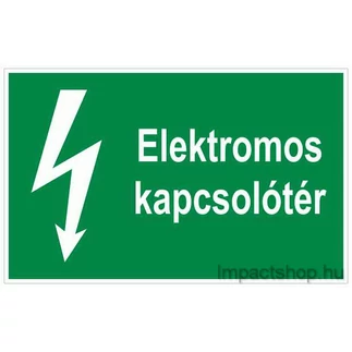 ELEKTROMOS KAPCSOLÓTÉR (100X60 MM MATRICA) (KIÁRUSÍTÁS)
