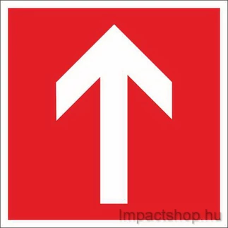 IRÁNYMUTATÓ NYÍL FEL (100X100 MM MATRICA)
