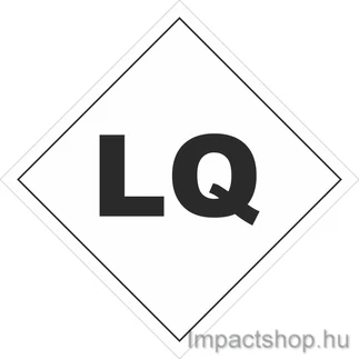 KORLÁTOZOTT MENNYISÉG (100X100 MM MATRICA)