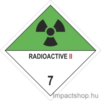 RADIOAKTÍV ANYAGOK II (100X100 MM MATRICA)
