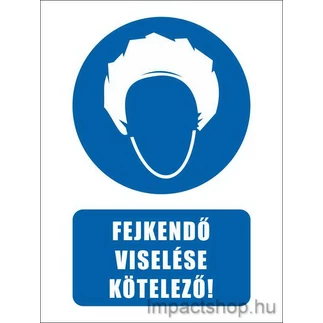 FEJKENDŐ VISELETE KÖTELEZŐ  (160X250 MM MATRICA)