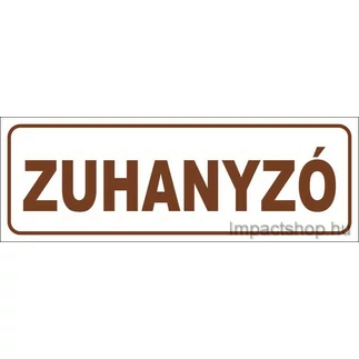 ZUHANYZÓ (200X70 MM MATRICA)