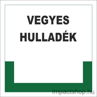 VEGYES HULLADÉK (200X200 MM MATRICA)