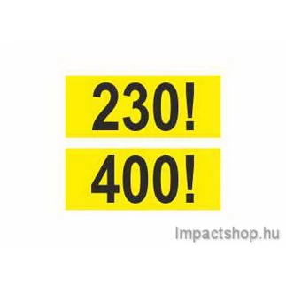 230V 400V (200X100 MM MATRICA)