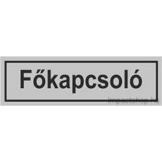 FŐKAPCSOLÓ (200X50 MM MATRICA)