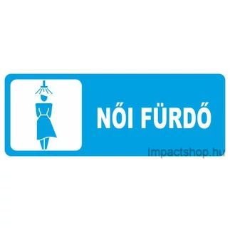 NŐI FÜRDŐ (250X100 MM MATRICA)
