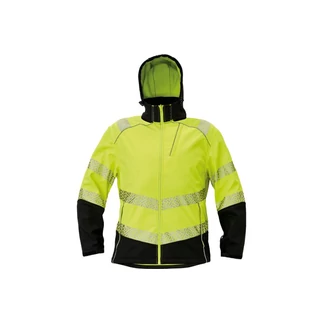 CERVA KNOXFIELD PROFI HI-VIS SOFTSHELL DZSEKI
