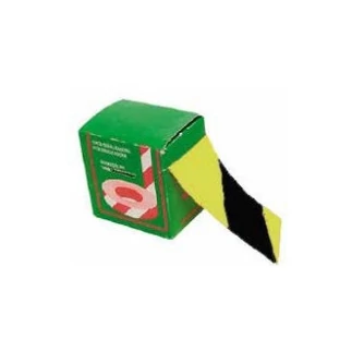 COFRA 70X200 NEM ÖNTAPADÓS JELZŐSZALAG (FEKETE-SÁRGA)