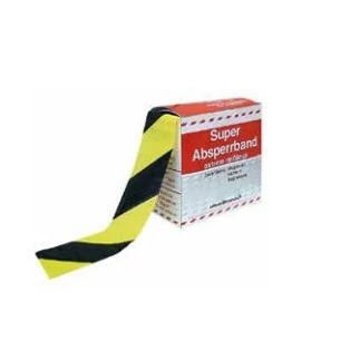 COFRA 70X200 NEM ÖNTAPADÓ JELZŐSZALAG (FEKETE-SÁRGA)