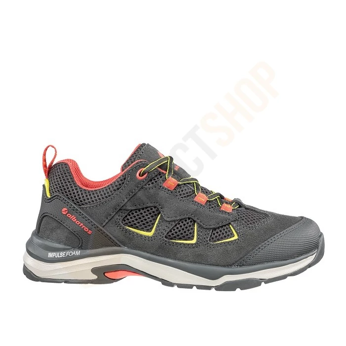 Albatros Acadia grey/pink wns low O1 HRO SRC női cipő