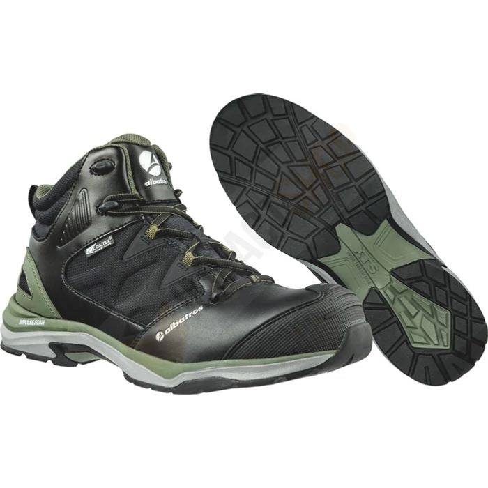 Albatros Ultratrail mid Olive ctx S7S ESD HRO SR védőbakancs