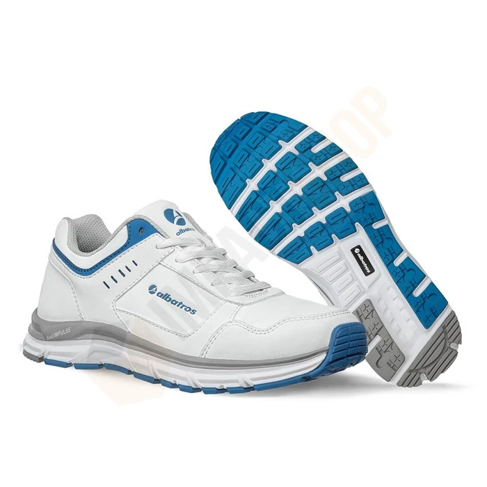 Albatros Whiz st white low O2 ESD HRO SR női védőcipő