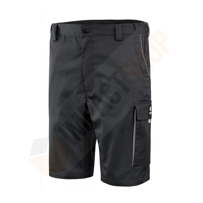 Burgia 7086 Stretch Pure rövidnadrág fekete-antracit