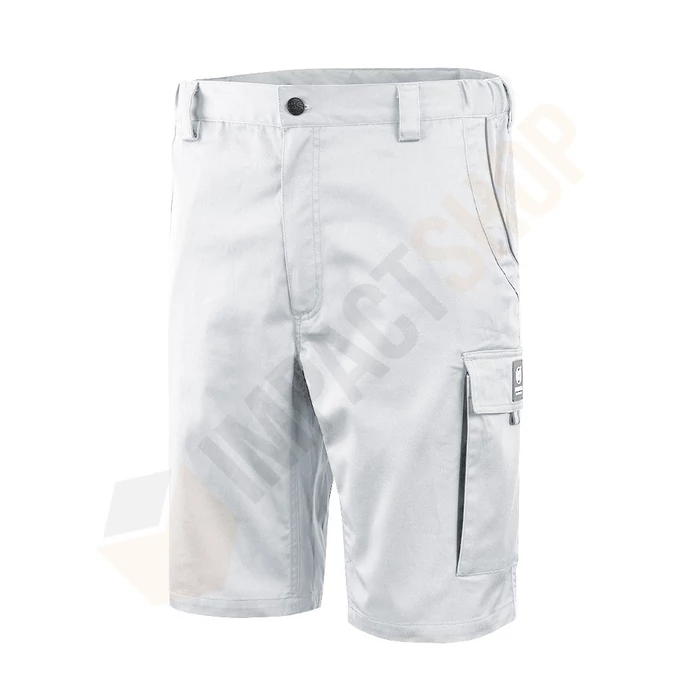 Burgia 7086 Stretch Pure rövidnadrág fehér-antracit