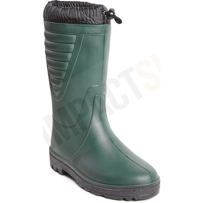 Coverguard Frost zöld szőrmés téli PVC csizma