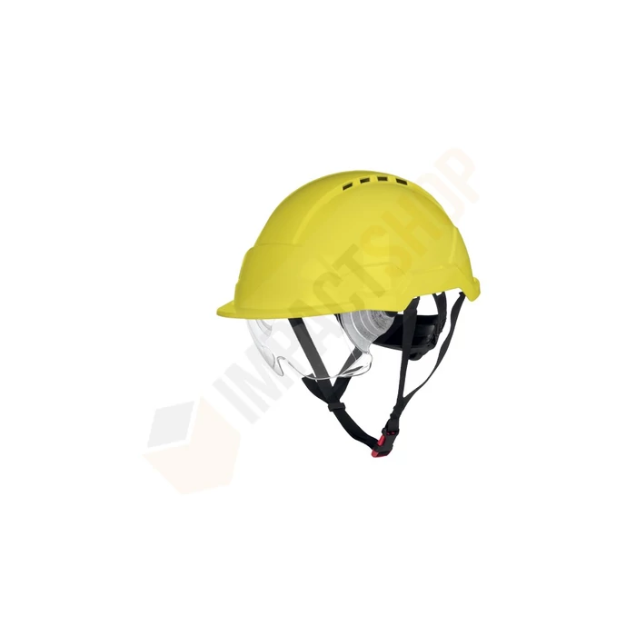 Coverguard Phoenix Wind clear lens védősisak - sárga