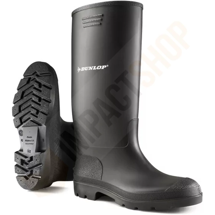 Dunlop Pricemastor fekete PVC csizma