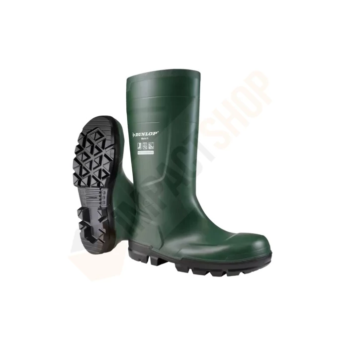 Dunlop Work It S5 LG SR PVC zöld csizma