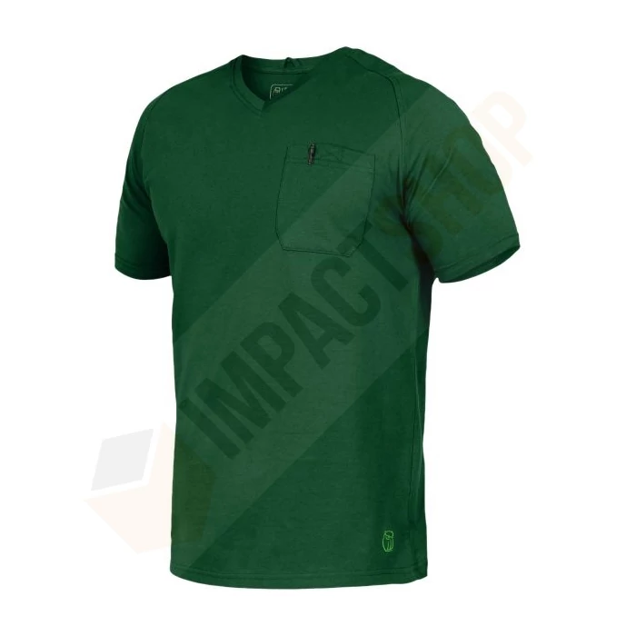 Leib Wächter Flex-line Uwe V-nyakú póló - zöld