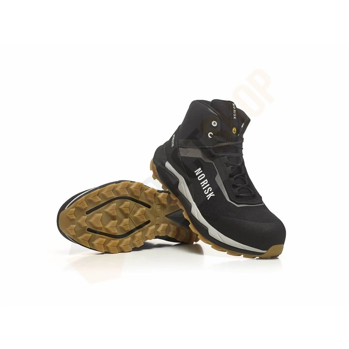 No Risk Athletic mid black S3L védőbakancs
