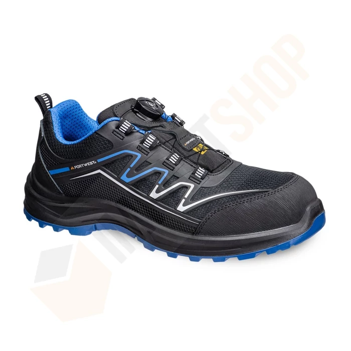 Portwest FT32 Trainer S1PS ESD FO SR gyorsfűzős védőcipő