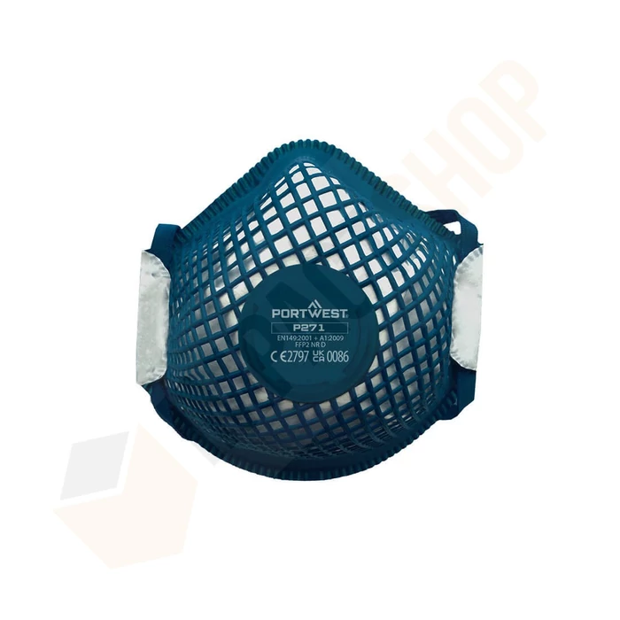 PORTWEST P271 Ergonet FFP2 Szelepes porálarc (10 db)