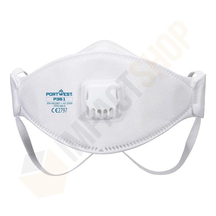 Portwest P361 FFP2 szelepes dolomit pormaszk (10 db)