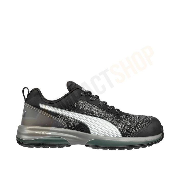 Puma Charge black low S1P ESD HRO SRC védőcipő