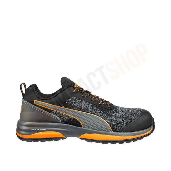 Puma Charge orange low S1P ESD HRO SRC védőcipő