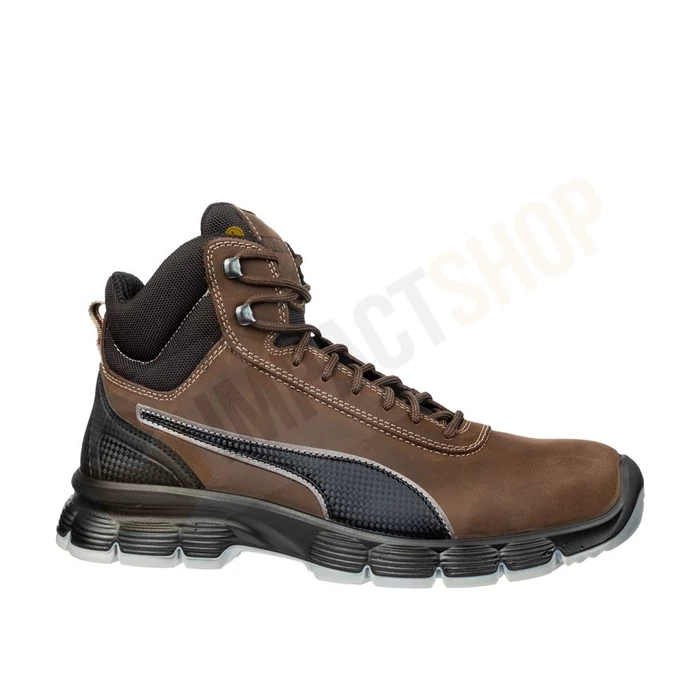 Puma Condor brown mid S3L ESD FO SR védőbakancs
