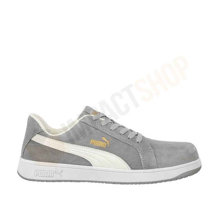 Puma Iconic grey low S1PL ESD FO HRO védőcipő