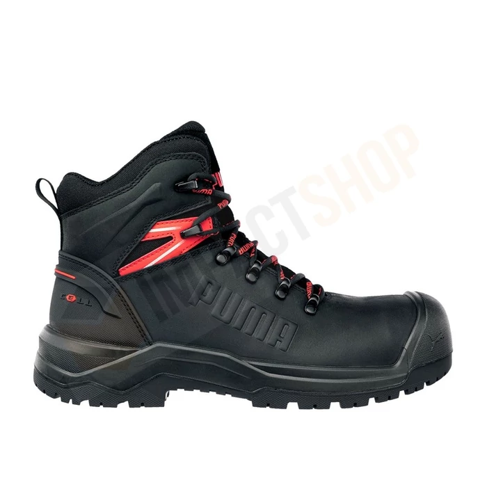 Puma Iron HD black mid S3S FO LG CI SR védőbakancs