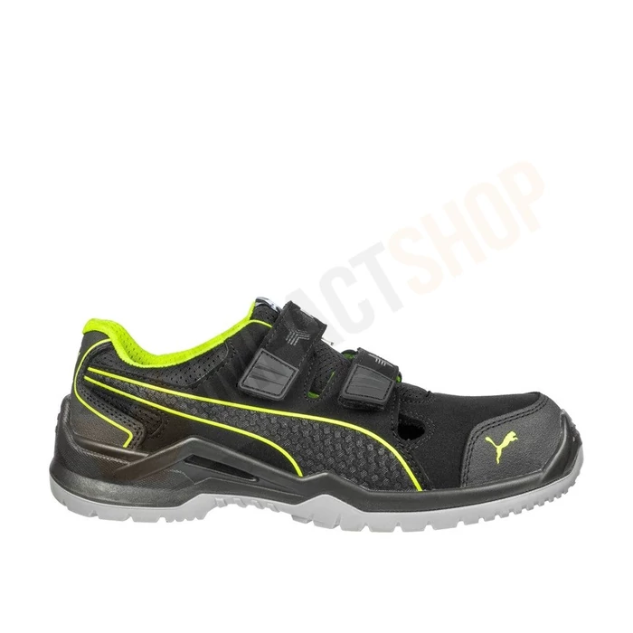 Puma Neodyme green low S1P ESD LG SRC Védőszandál