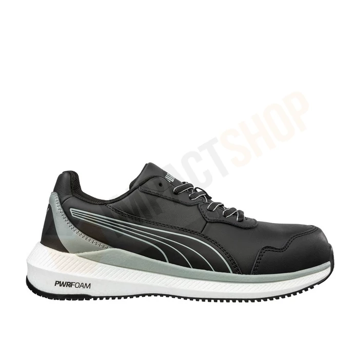 Puma Zoom black low S3S ESD FO HRO SR védőcipő