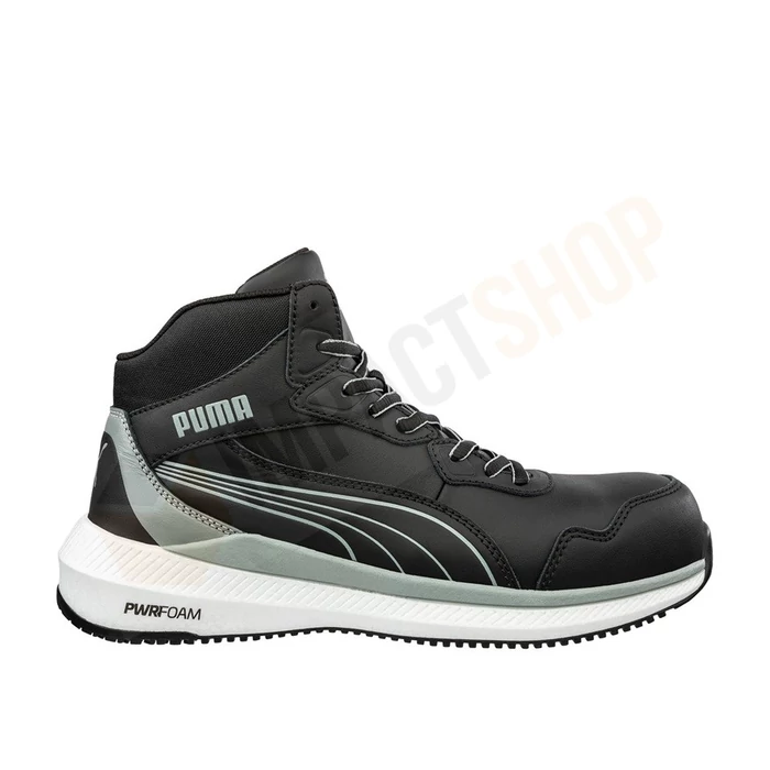 Puma Zoom black mid S3S ESD FO HRO SR védőbakancs