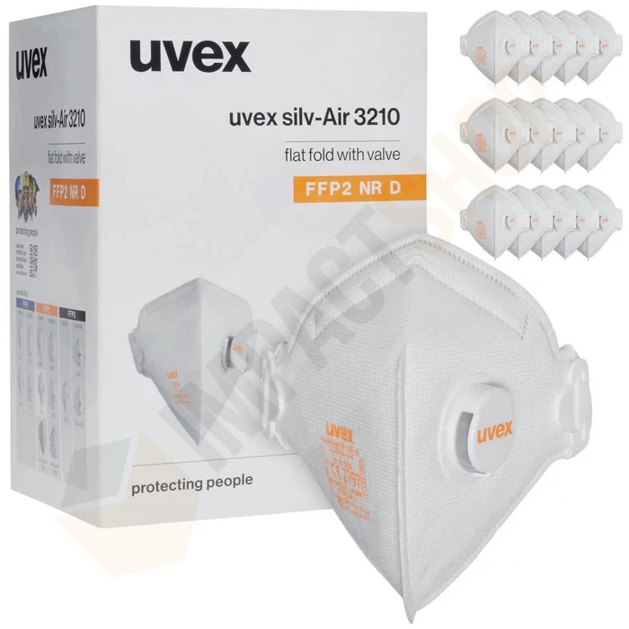 Uvex Silv-air c 3210 FFP2 szelepes pormaszk (15 db)