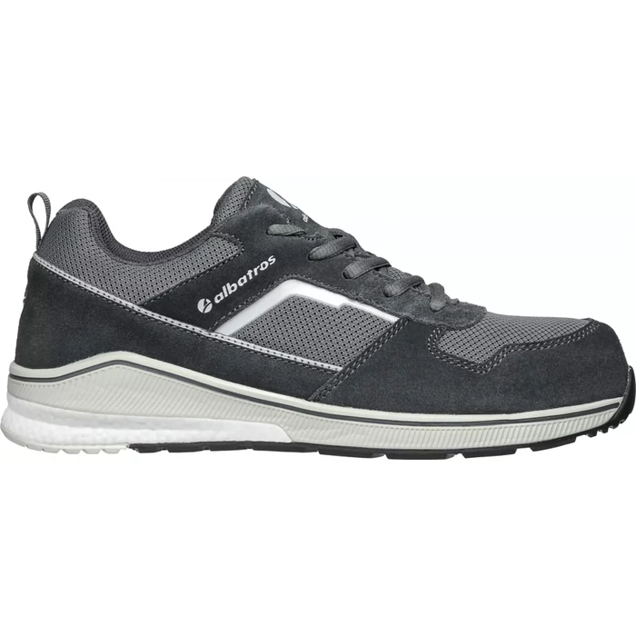 Albatros Court grey low S1P ESD HRO SRC munkavédelmi cipő